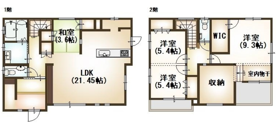 【中古戸建】前橋市元総社町の間取り|■間取り図｜敷地面積：215.06（約65.05坪）　建物面積：131.50（約39.77坪）