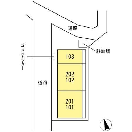 さくら郷の区画図
