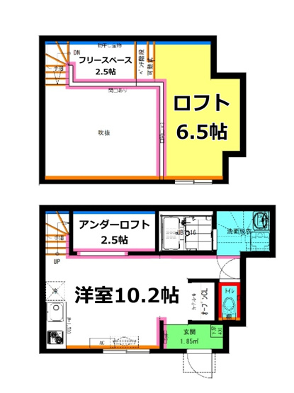 【間取り】 | RadIAnce桜本町【名古屋市賃貸・デザイナーズ】