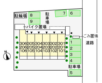 モーダの区画図