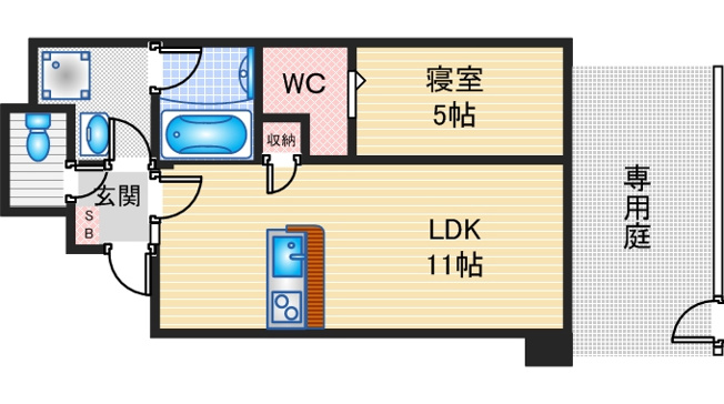 【間取り】 | 山崎マンション15