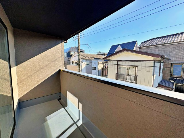 《仲介手数料半額》ふじみ野市北野3期　全1棟のバルコニー