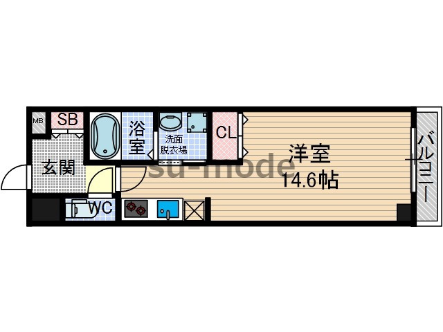 【間取り】 | 山崎マンション13