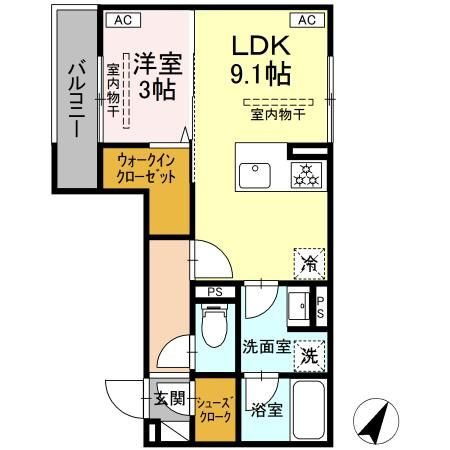【間取り】 | テムズフィオーレ