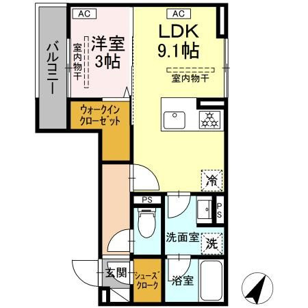 【間取り】 | テムズフィオーレ