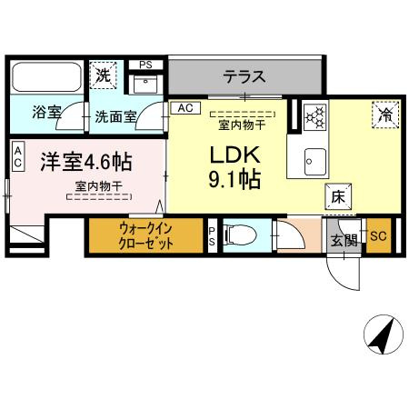 【間取り】 | テムズフィオーレ