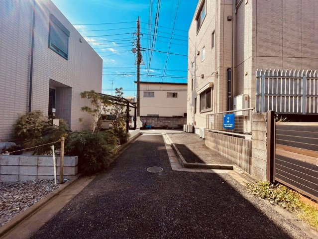 【前面道路含む現地写真】 | 練馬区豊玉南２丁目　売地 | 突き当たりにつき不特定多数の往来がなく、大変閑静な住宅街