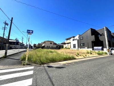 【外観】 | 南区外山二丁目　売地　3区画　 | 外観　現地写真(2026年10月1日撮影)