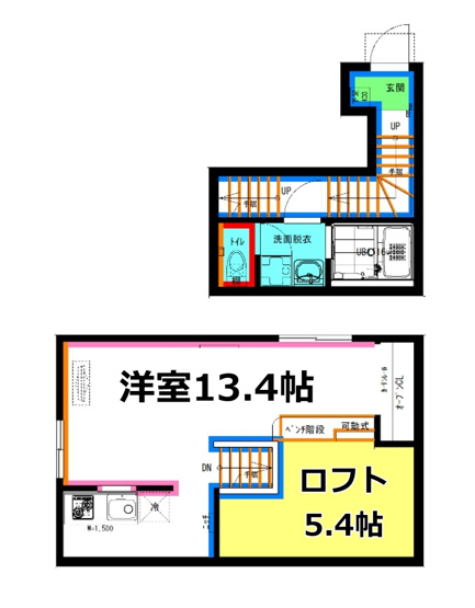 【間取り】 | RadIAnce桜本町【名古屋市賃貸・デザイナーズ】