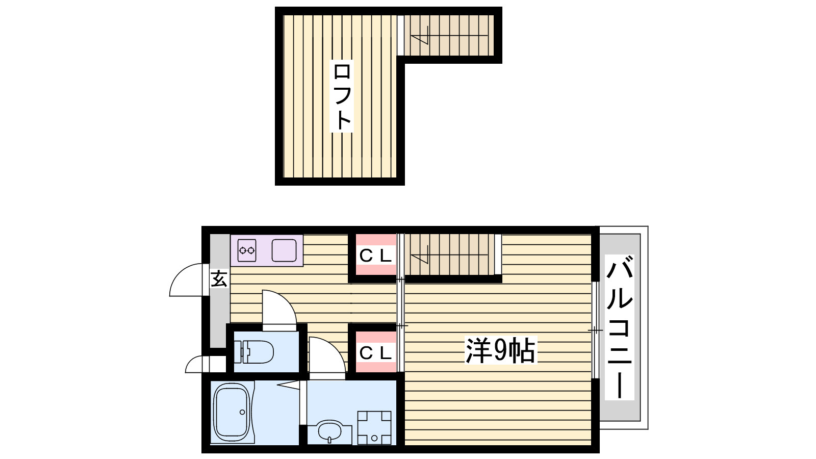 グランドオーク神戸垂水の間取り