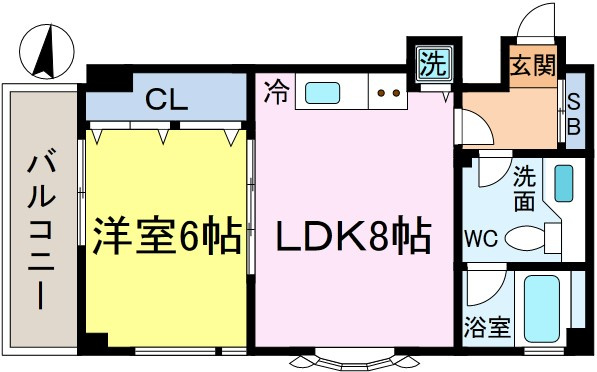 アルファイーストの間取り