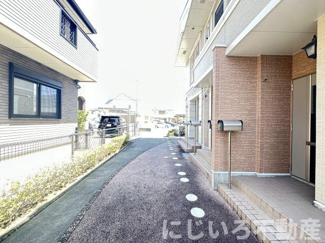 エスポワールAの駐車場