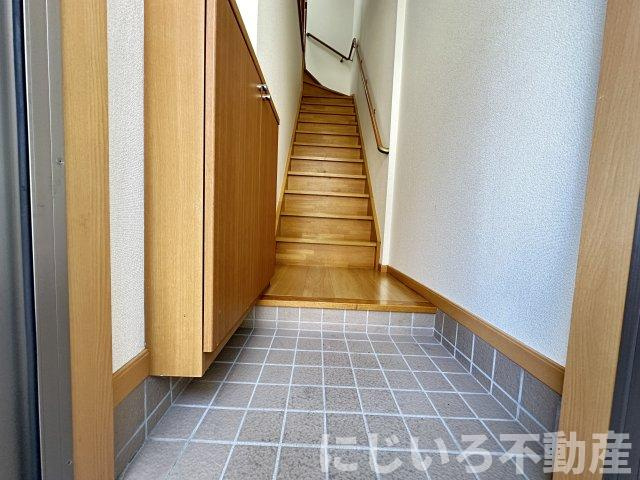 エスポワールAの玄関