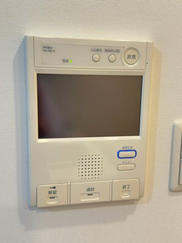 リストレジデンス上野黒門町のセキュリティ|モニター付インターホン