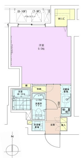 森下レジデンス壱番館の間取り