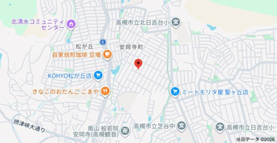 【地図】 | 安岡寺３丁目戸建て