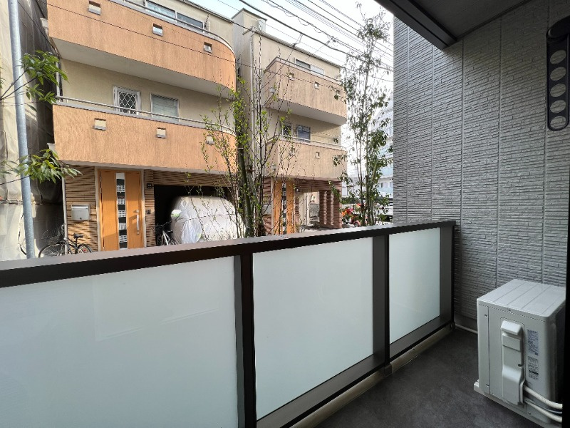 Ecracie　武蔵小山のバルコニー