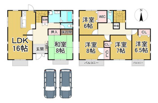【間取り】 | 川西市丸山台2丁目6の17　中古一戸建て