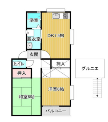 ドルフ中清戸の間取り
