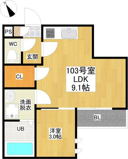 【間取り】 | GRANDTIC本笠寺