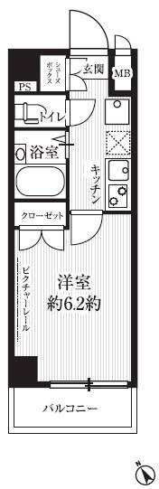 【間取り】 | ＨＦ武蔵小山レジデンス