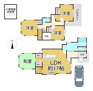 【間取り】 | 川西市出在家町21の26　中古一戸建て