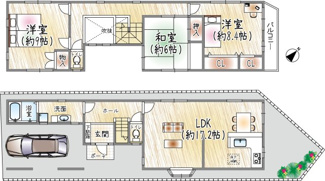 【間取り】 | 佐井寺4丁目