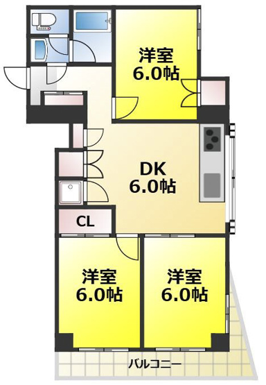 【間取り】 | 小出ビル