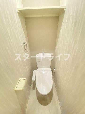 大阪市淀川区西中島１丁目のアパートのトイレ