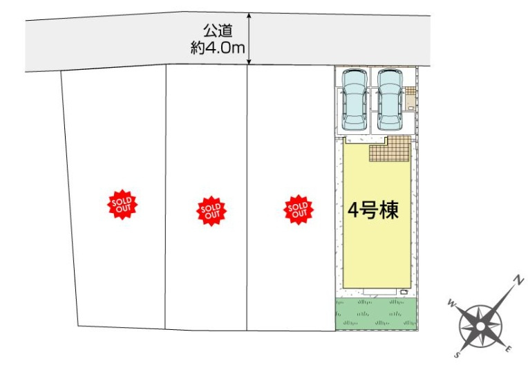 千葉市稲毛区宮野木町の区画図