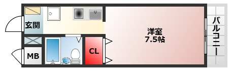 【間取り】 | ジュネスハイツ