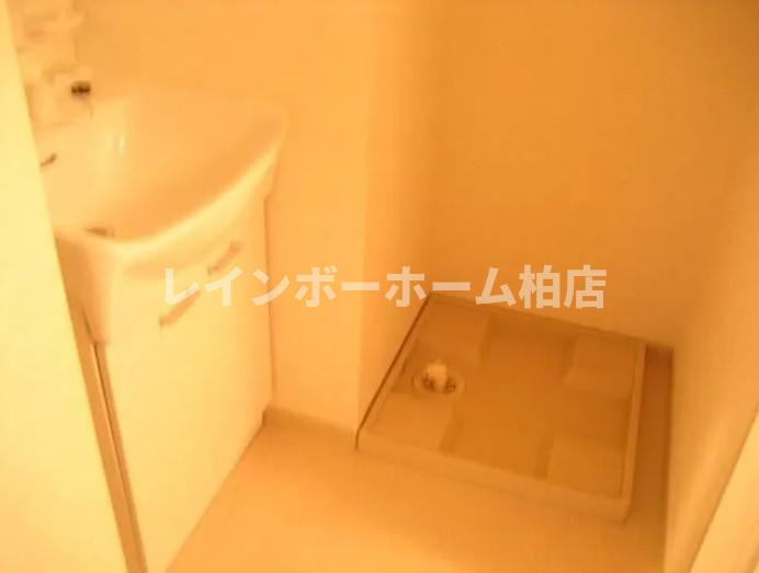 特典：仲介手数料が無料です!!の設備|室内洗濯機置き場です