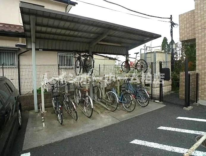 特典：仲介手数料が無料です!!のその他共用部分|駐輪場です