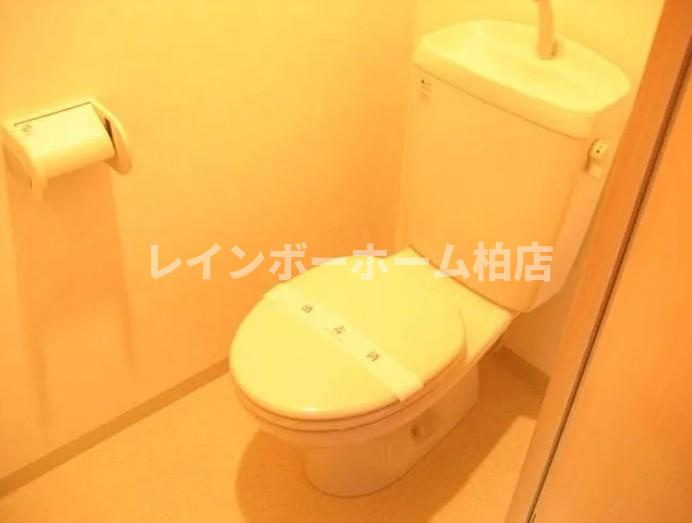 特典：仲介手数料が無料です!!のトイレ|ゆったりとした空間のトイレです