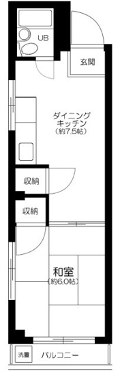 【間取り】 | パークサイド柴又