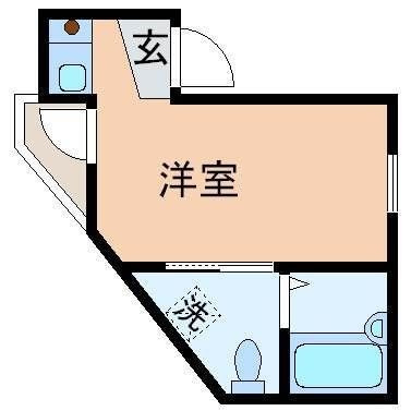 シャンテ蒲田の間取り|間取りです。