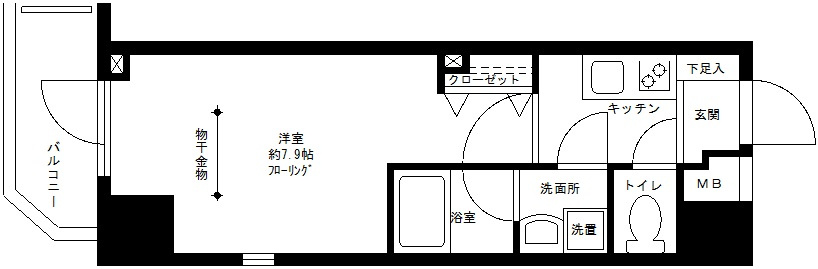 プライムアーバン白山の間取り|間取り