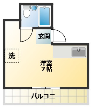 小栗原ハイツの間取り