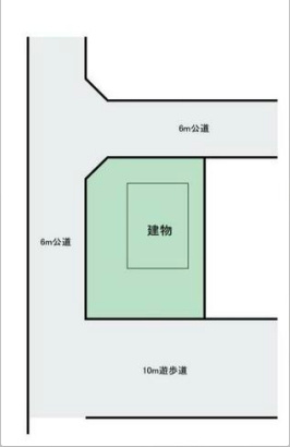 【区画図】 | 鶴ヶ島市松ヶ丘2丁目 | 全1棟