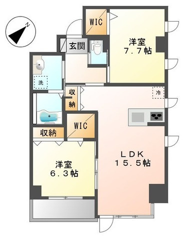 【間取り】 | ヴェールクレール