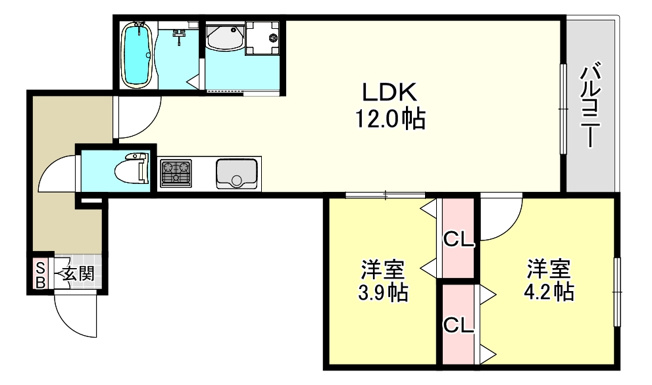 【間取り】 | TIO Parterre