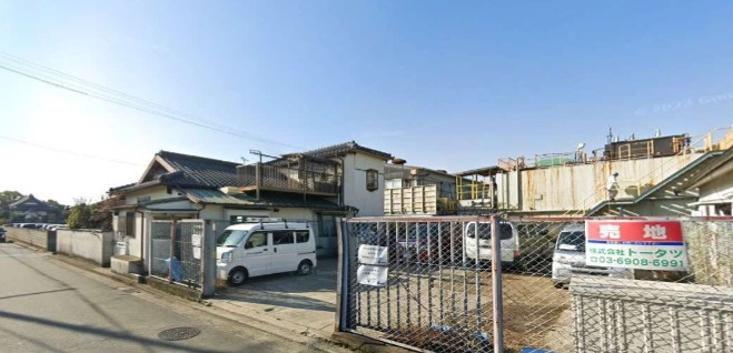 姫路市御国野町国分寺の売地の土地図