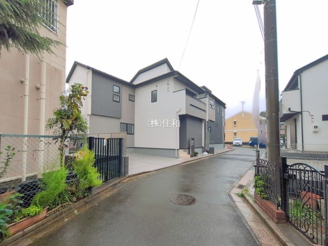【新築分譲住宅】ふじみ野市長宮2丁目の前面道路含む現地写真