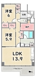 【間取り】 | 嵐山グランドシティ