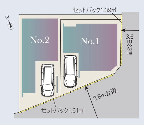 船橋市前原東5丁目　新築分譲住宅　No,2