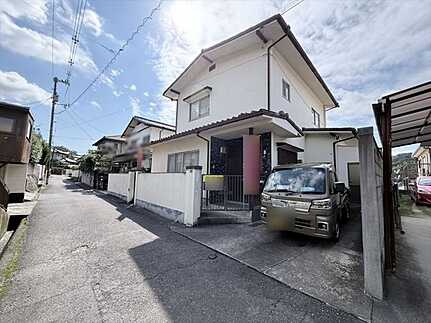 東区上温品４丁目の前面道路含む現地写真