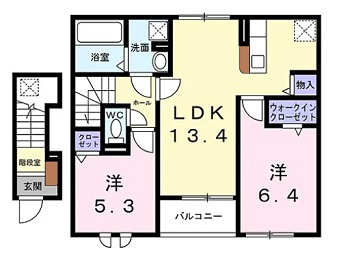 グランドメゾン扇屋の間取り
