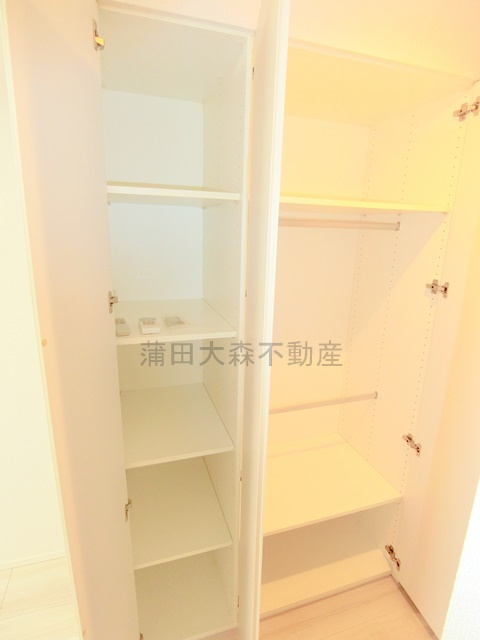 デュオステージ蒲田の収納|収納　クローゼット