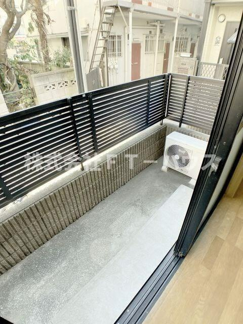 ダイヤハイツのバルコニー