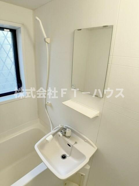 ダイヤハイツの洗面所